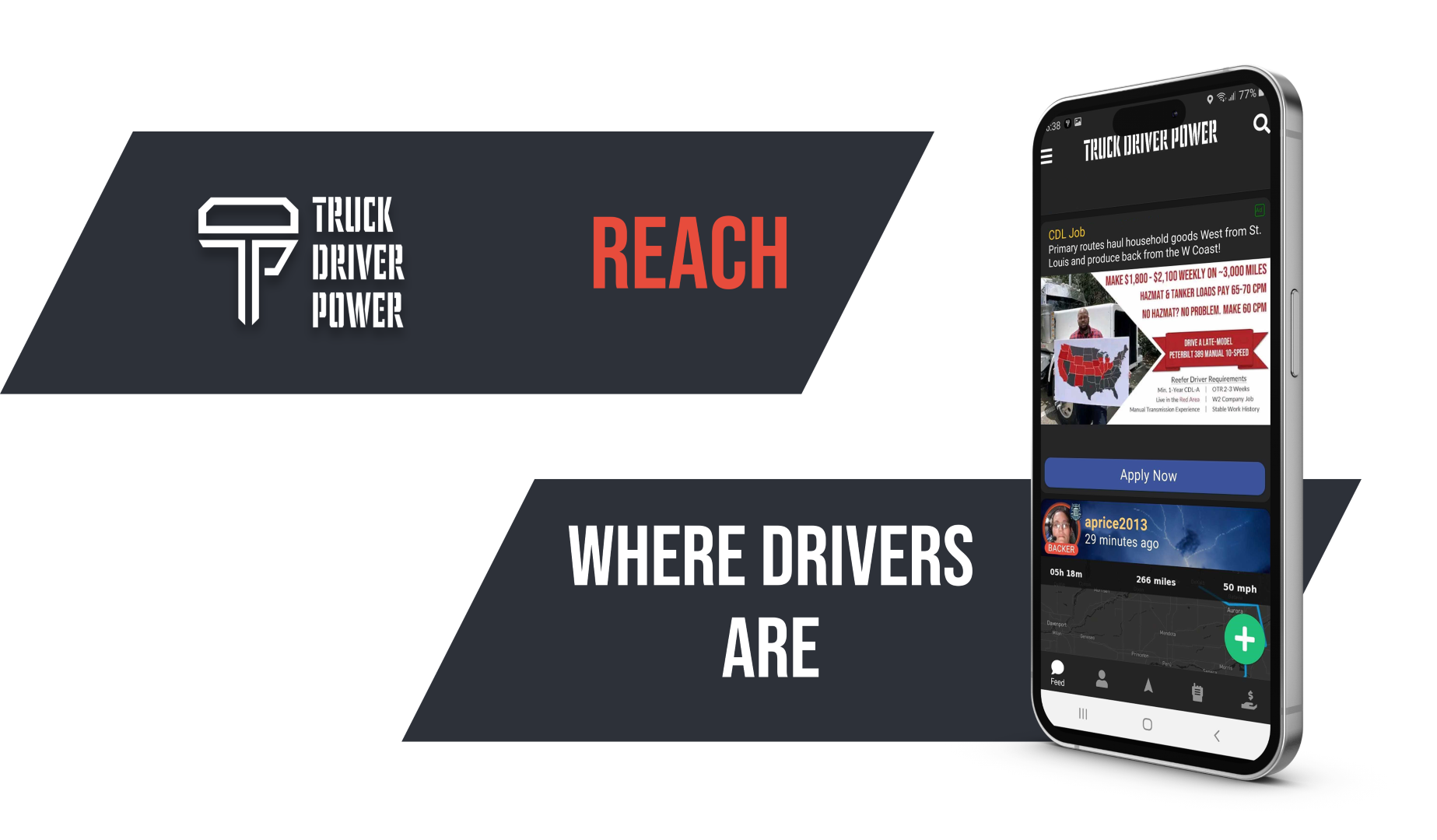 Reach where drivers are with screenshot (Large)